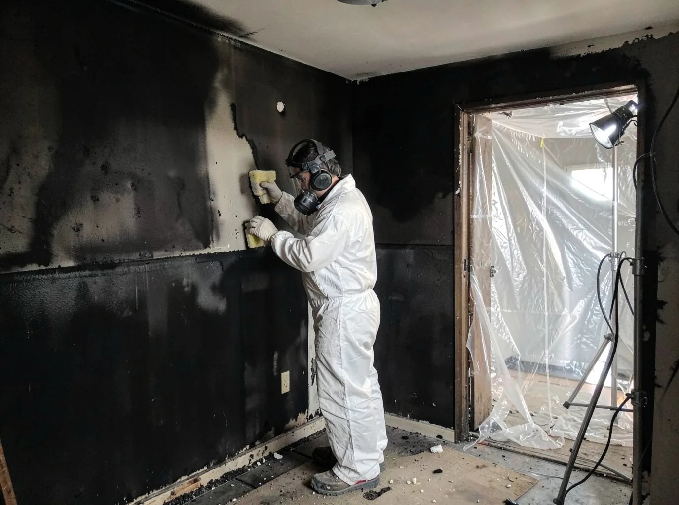 Fire Damage Restoration company in Bushton, KS